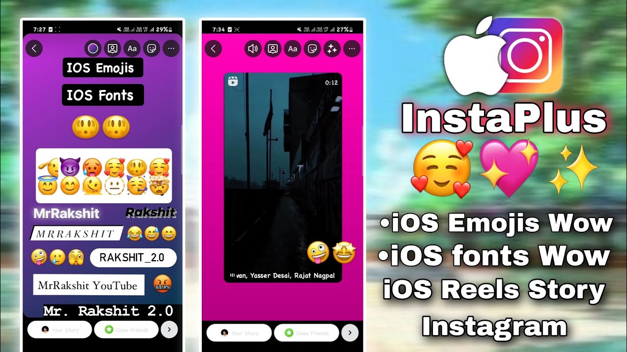 Full IOS Instagram All Features Explained IOS Emojis Fonts Full Ios Instagram All Features Explained Ios Emojis Fonts