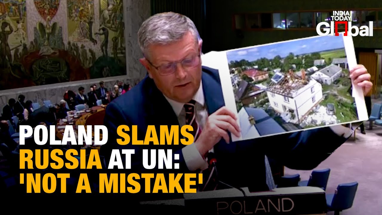 Poland Confronts Russia Over Drone Attack at UN | 'We Know It Was Not a Mistake'