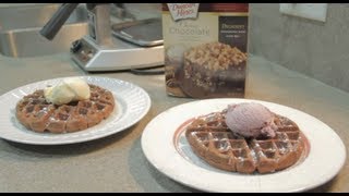 Http://www./user/sonyabeonit try this new recipe by duncan hines
decadent "german chocolate waffles"; dessert is delicious. enjoy and
be bles...