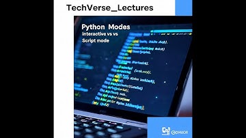 Python Full Course ❤️| Python Mode | Interactive Vs Script Mode Lecture 4 