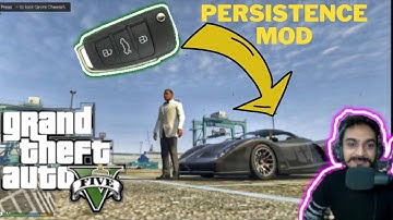HOW TO INSTALL PERSISTENCE MOD IN GTA 5 | Cars Remotkey install