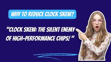 why to reduce  clock skew in VLSI DESIGN   #vlsi #vlsidesign  #nvidia #nvidiastock #design #neso