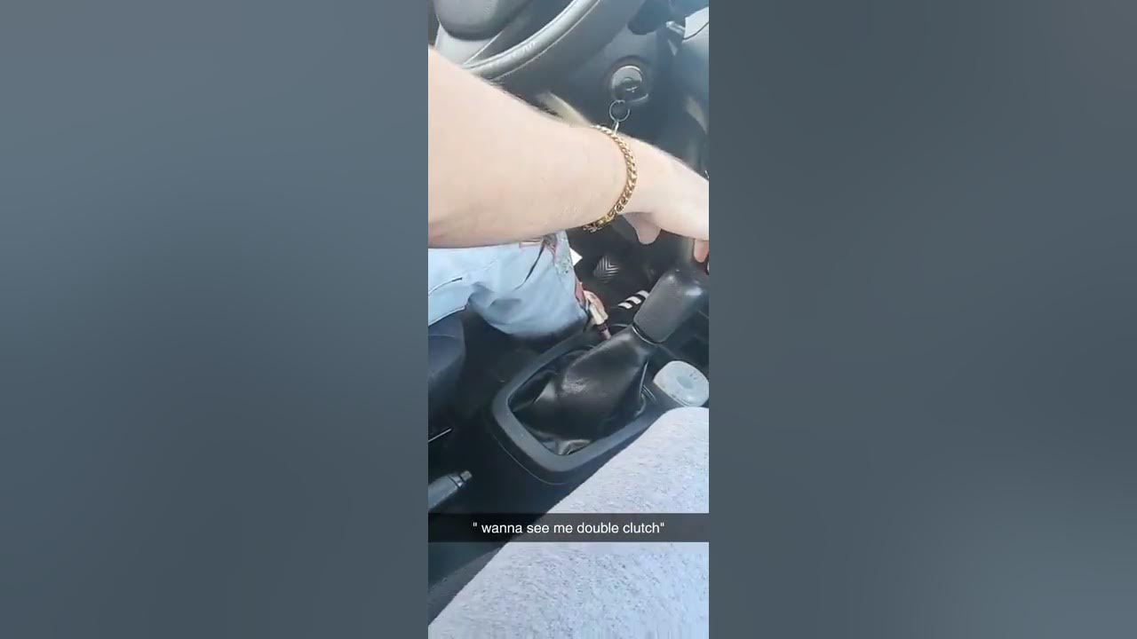 Quick double clutch downshifting demonstration YouTube
