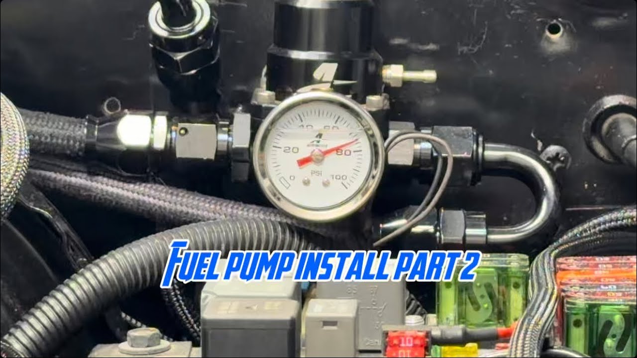 2nd Walbro 450 install Part 2