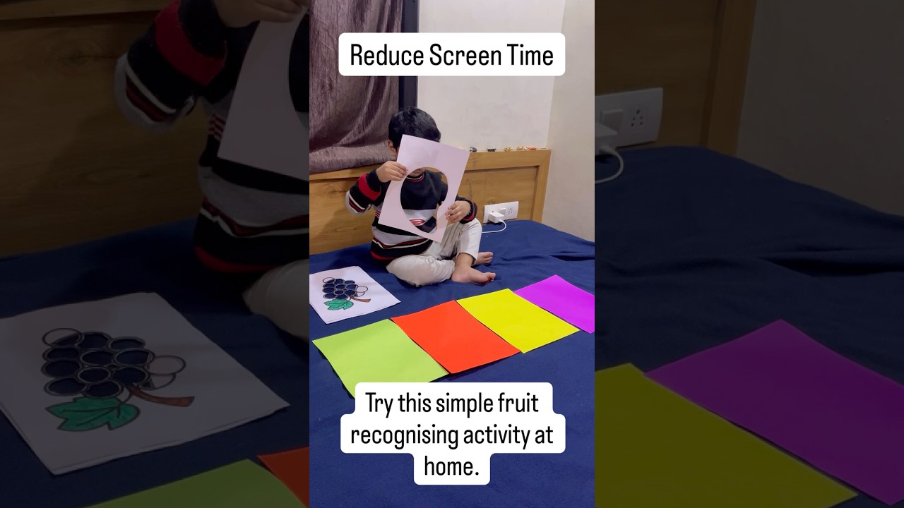 Reduce Screen time Activity. 