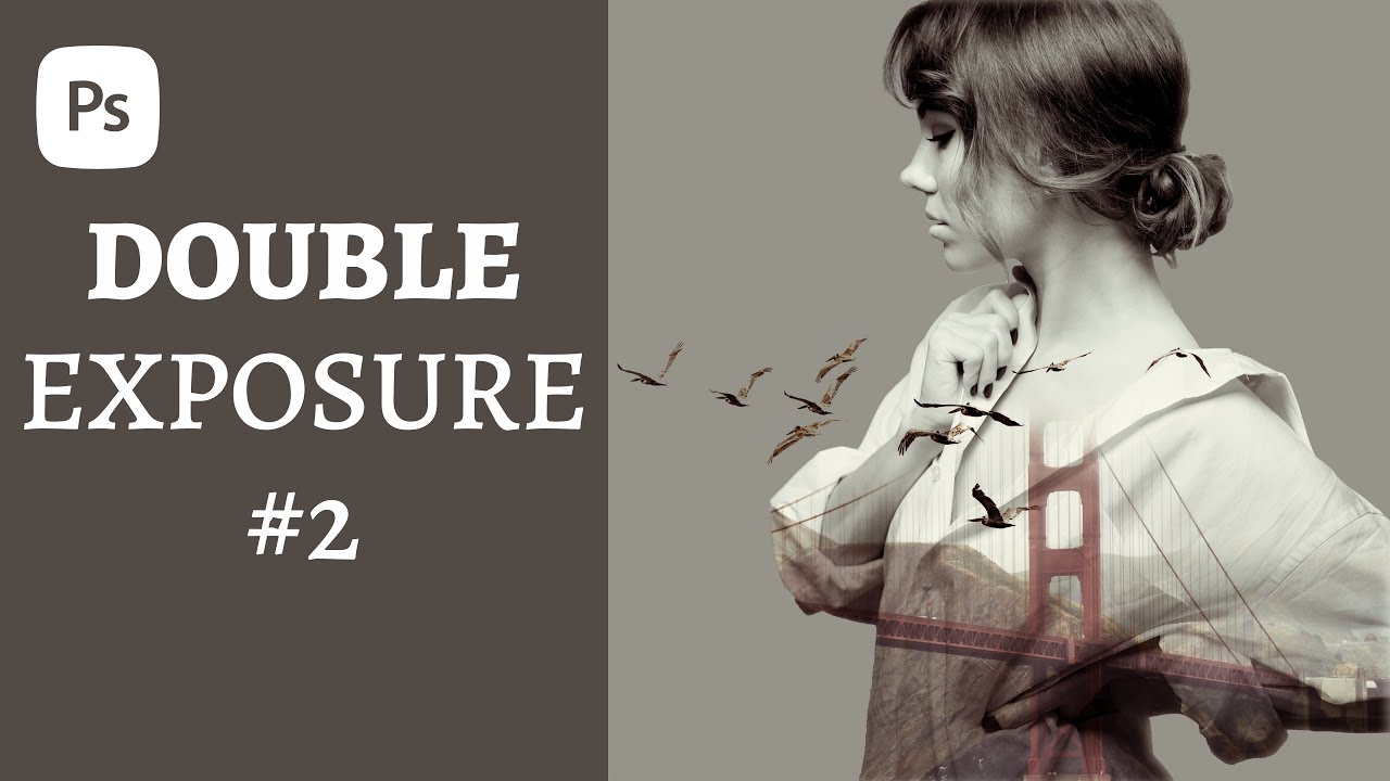 Speed Art Process: Creative Double Exposure Effect in Photoshop - YouTube