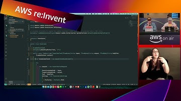 AWS re:Invent 2022 AWS On Air ft. AMster & The Brit