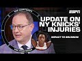Woj: OG Anunoby remains OUT in Knicks-Pacers series as NYK injuries stack up | NBA Countdown
