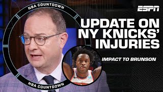 Woj: OG Anunoby remains OUT in Knicks-Pacers series as NYK injuries stack up | NBA Countdown