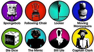 All Entities Explained in Roblox Unseen Liminality