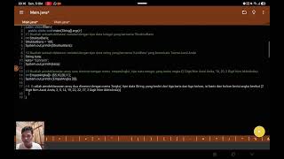 Tugas 1 Struktur Data Universitas Terbuka | String, Integer, Array & LinkedList