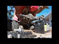 honda trx250 fourtrax  teardown and rebuild rear brakes  gear box and be bearings 85 86 87