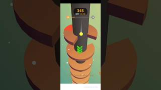 Helix Jump - Level 15 gameplay walkthrough - jumping ball precision color sort games #mobilegame screenshot 5