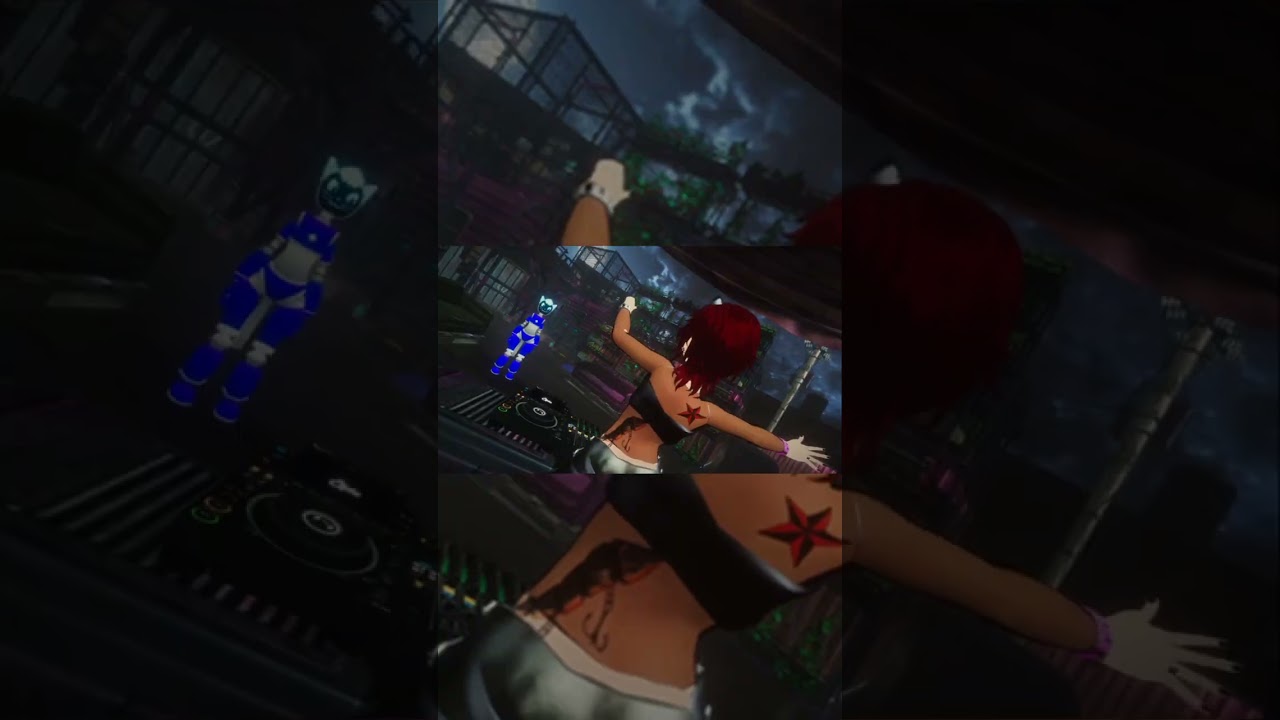 Darkwave at The Hood | Aika's New Dystopian VR Hideout