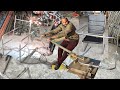 Steel metal furniture fabrication  bending stainless steel tubing