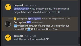 How I made a discord bot for llama.cpp running stable-vicuna-13b and WizardLM-7b