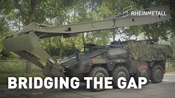 Rheinmetall presents Boxer Cobra Bridgelayer
