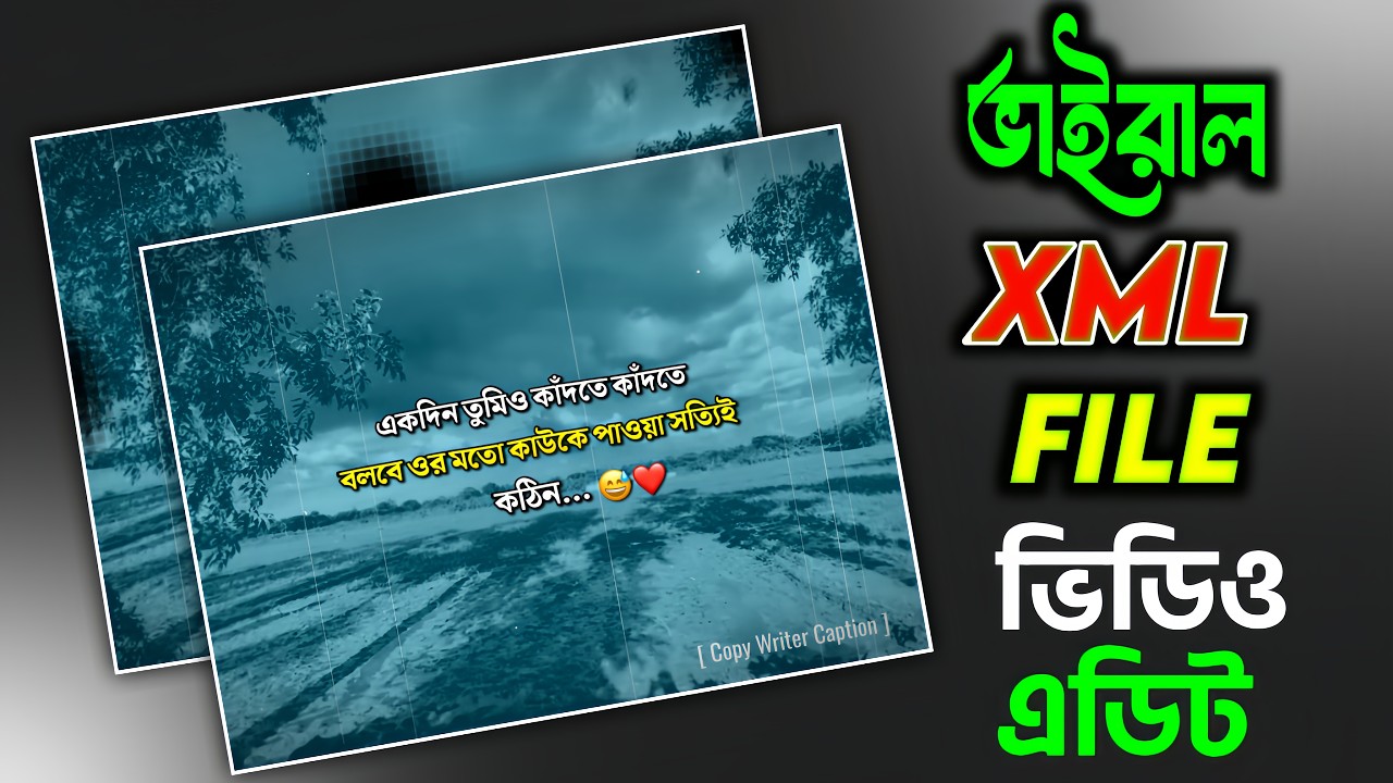 New Xml File Video Editing In Alight motion