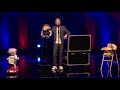 America&#39;s Got Talent Winner Paul Zerdin&#39;s Hilarious Attempt with 3 Puppets Gone Wild!