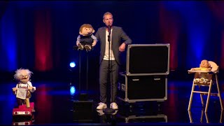 America&#39;s Got Talent Winner Paul Zerdin&#39;s Hilarious Attempt with 3 Puppets Gone Wild!