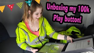 Unboxing My 100k Subs Award!!