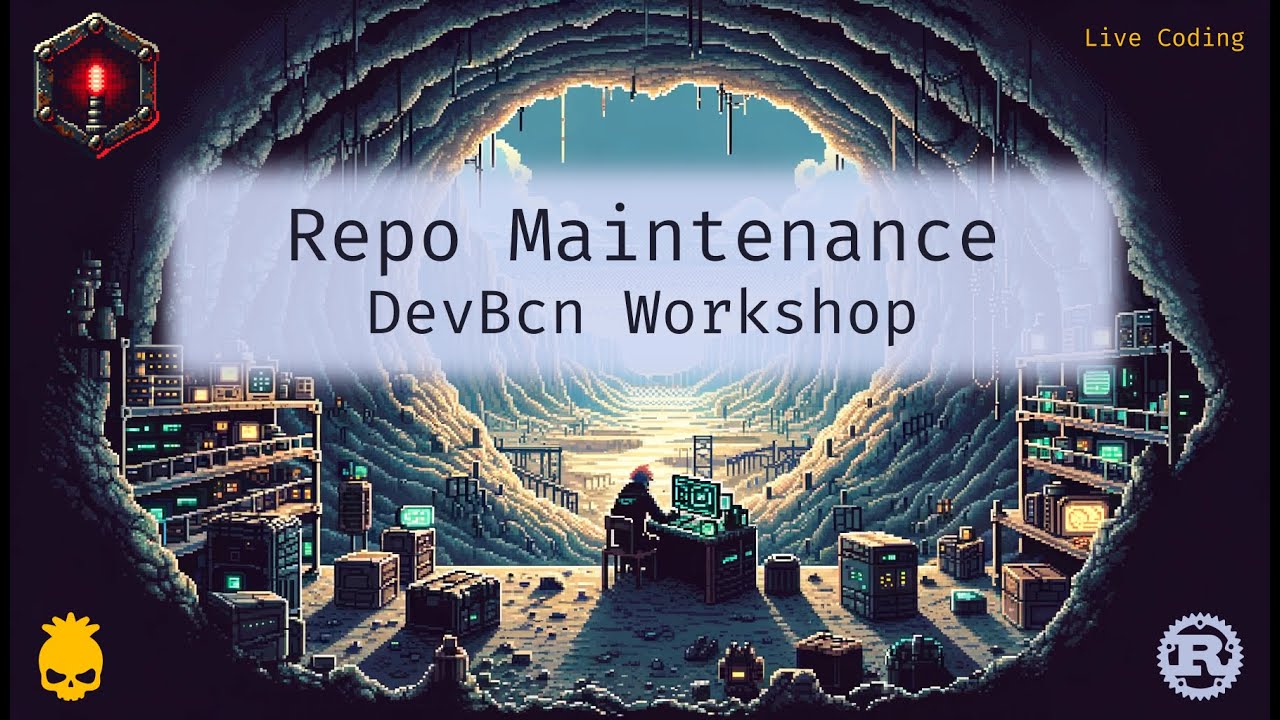 Mantenimiento repo devbcn-workshop ⚙️ Full Stack con Rust 🦀 - Live ...