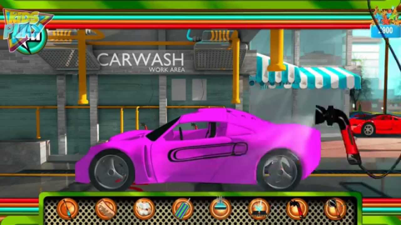 Porsche Car Games For Kids Racing Car Car Wash YouTube