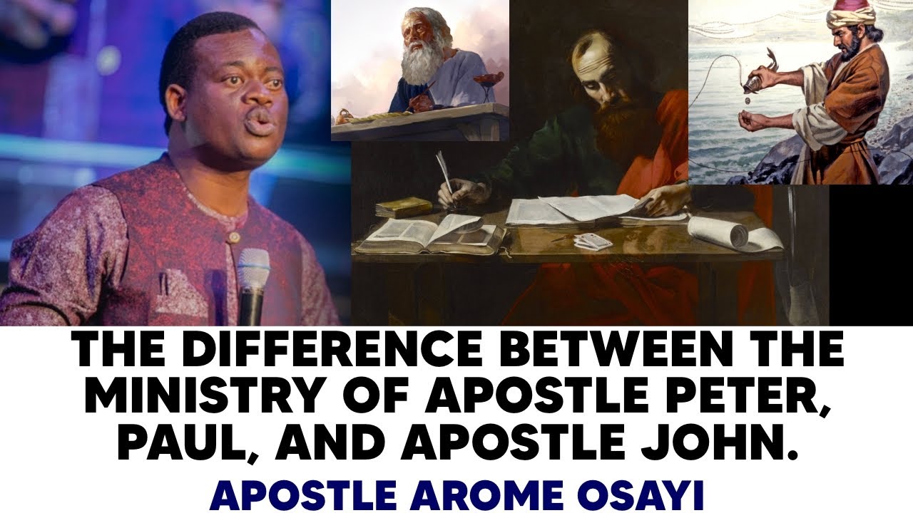The Difference Between The Ministry Of Apostle Peter, Paul, And Apostle ...