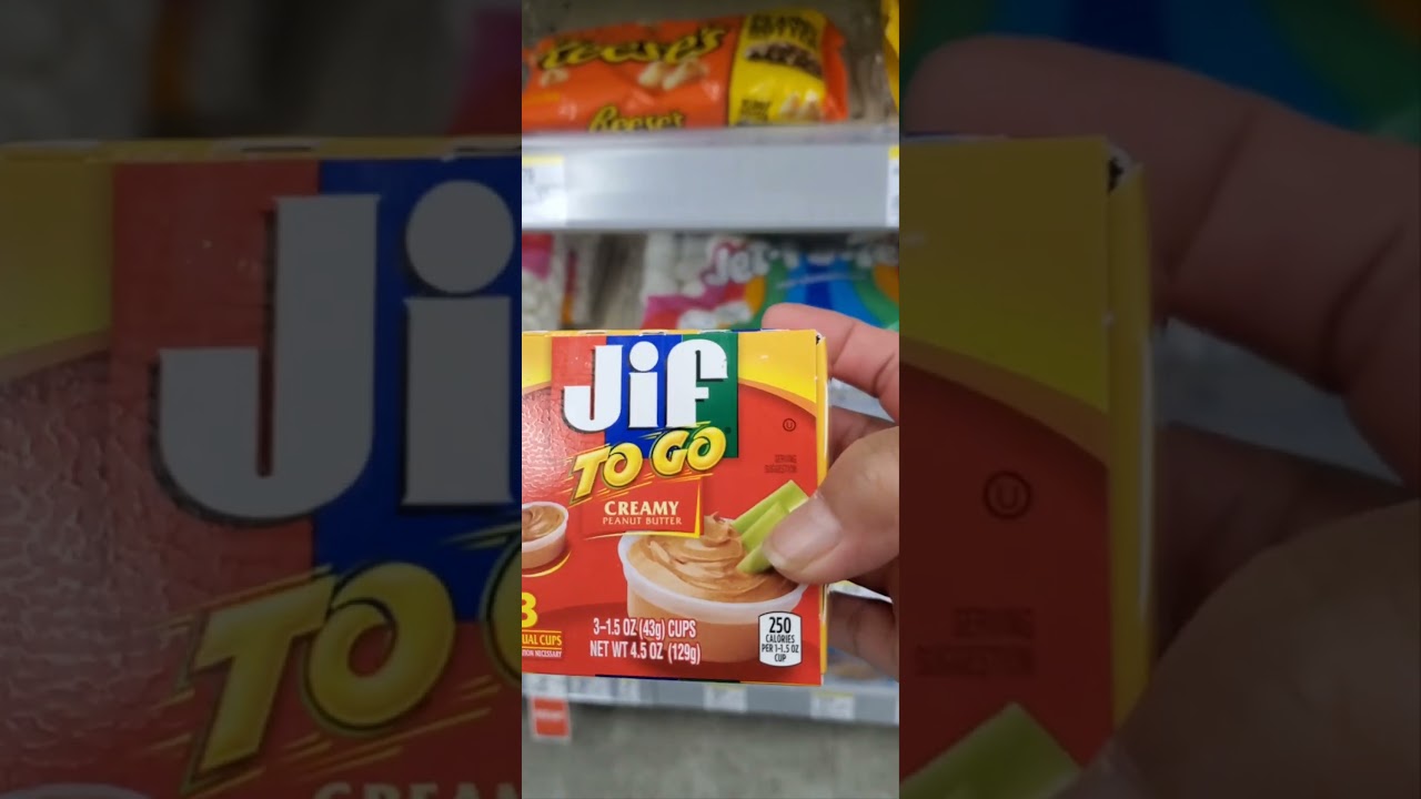 Jif To Go Creamy Peanut Butter 