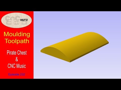 Moulding toolpath - CNCnutz Episode 232