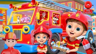 Fire Truck Song| Baby songs | Cartoon Animation for Kids | Nursery Rhymes & Kids Songs