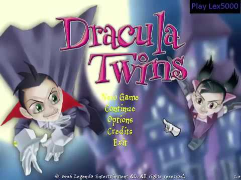 Игры на Хэллоуин .Прохождение Dracula Twins .