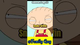 Family guy | Stewie Is Snake Griffin 😂 #shorts #familyguy