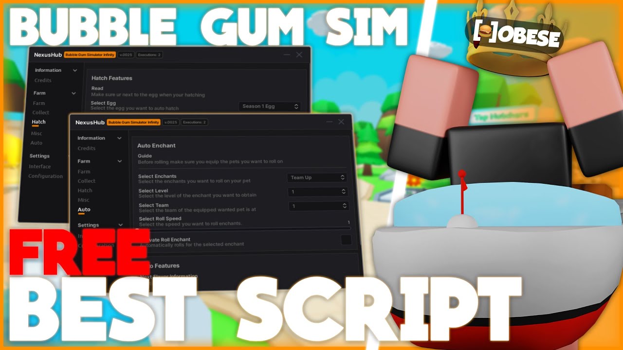 (2025 NEW) The *BEST* Bubble Gum Simulator INFINITY Script with Auto ...