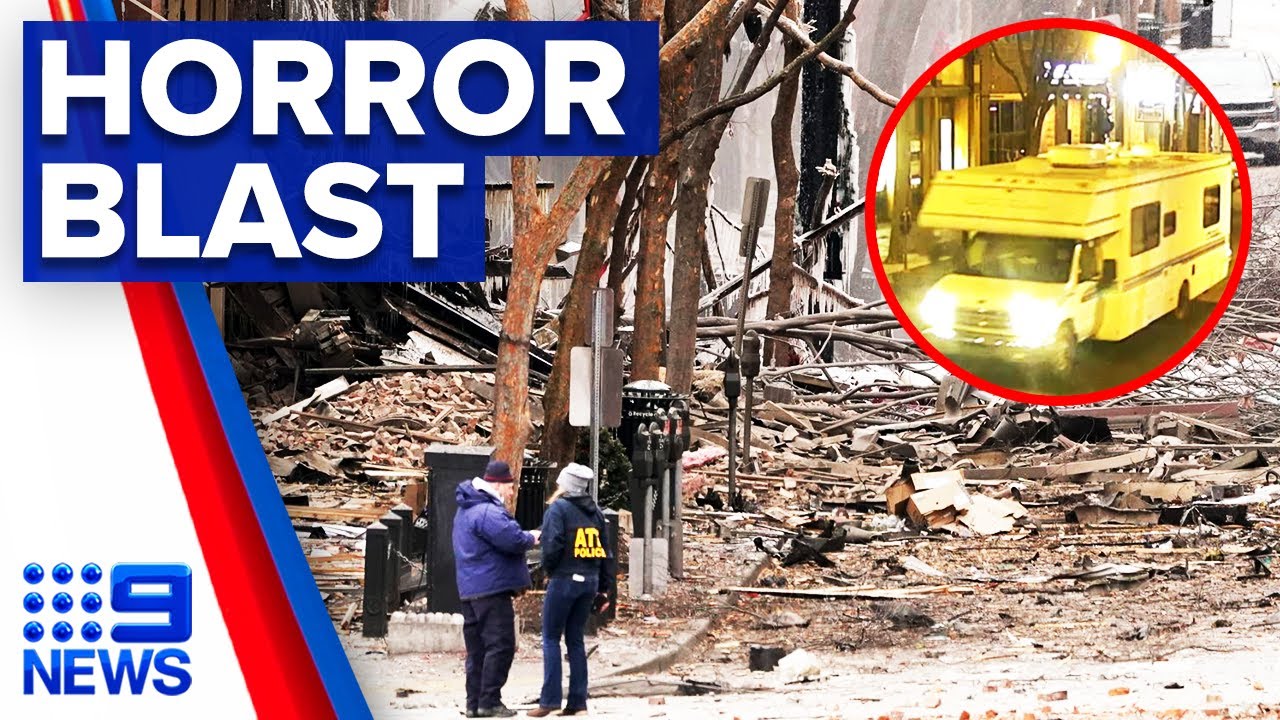 Van explosion in Nashville believed to be intentional | 9 News ...