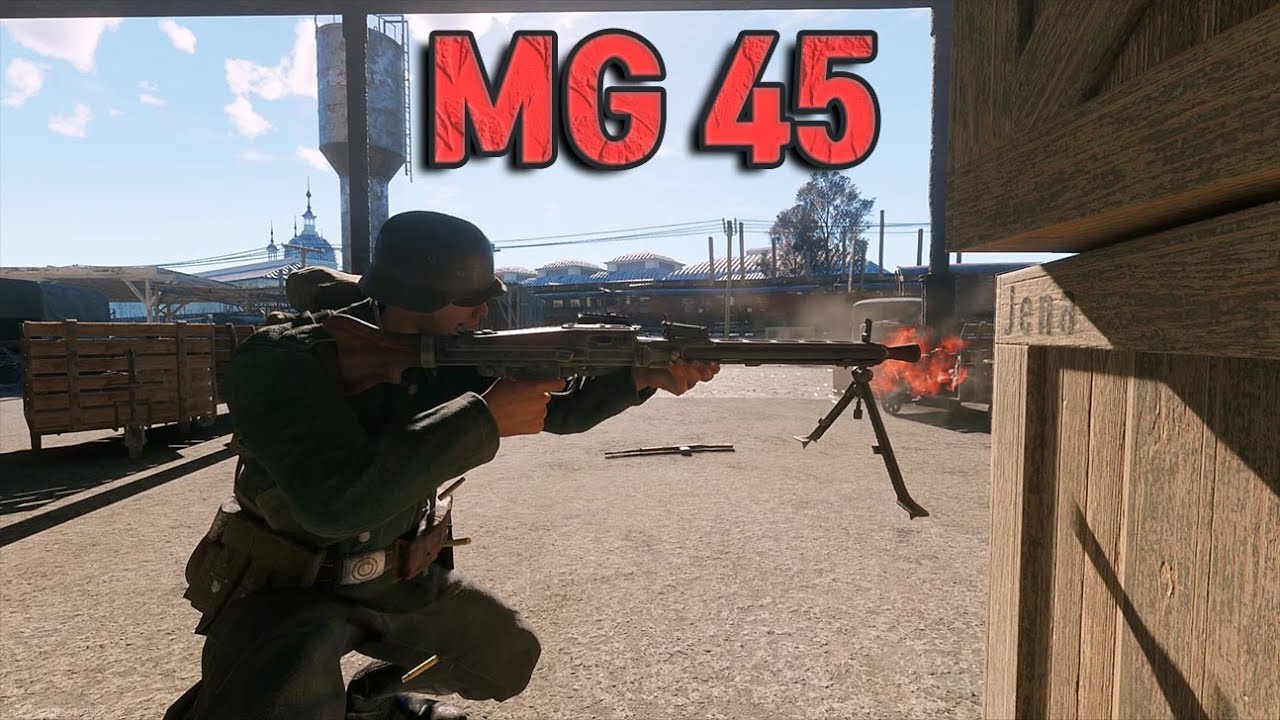 Enlisted - German MG45 machine gun : Battle of Berlin (5BR)