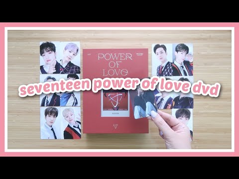 UNBOXING SEVENTEEN POWER OF LOVE CONCERT DVD: POB, PHOTOBOOK 
