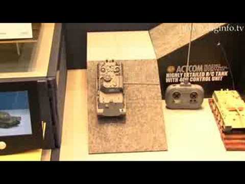 タミヤの1/35ラジコンタンク : DigInfo - YouTube
