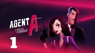 Agent A: A Puzzle in Disguise PC Walkthrough Part 1: Chapters 1&2