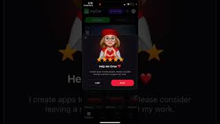 инструкция по использованию приложения myCar screenshot 1