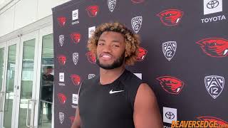 Oregon State ILB Easton Mascarenas Arnold Previews Washington State