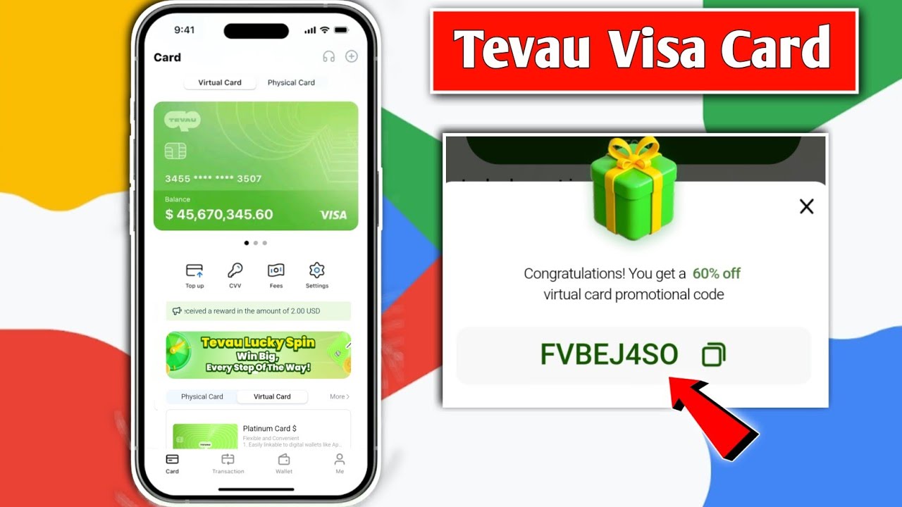 Tevau Virtual Visa কার্ড কিভাবে নিবেন?। How to Get A Tevau Virtual Visa Card
