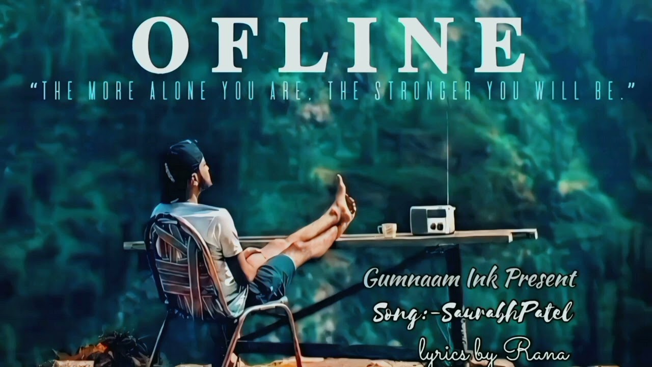 OFLINE (Official Music ) | Hardest Desi Rap 2025 | GumnaamInk | subscribe Now 👍🏻