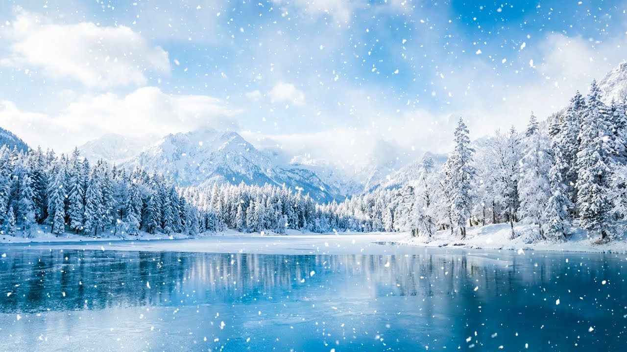 ❄️ Winter Serenity Piano – Gentle Snowy Melodies for Deep Relaxation & Calm Night