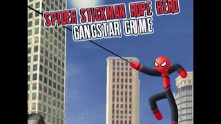 Spider Stickman Rope Hero - Gangstar Crime City screenshot 2