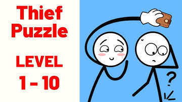 Thief Puzzle Level 1-10 Gameplay Walkthrough (WEEGOON)