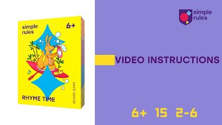 Board game «Rhyme Time». Game rules. screenshot 2