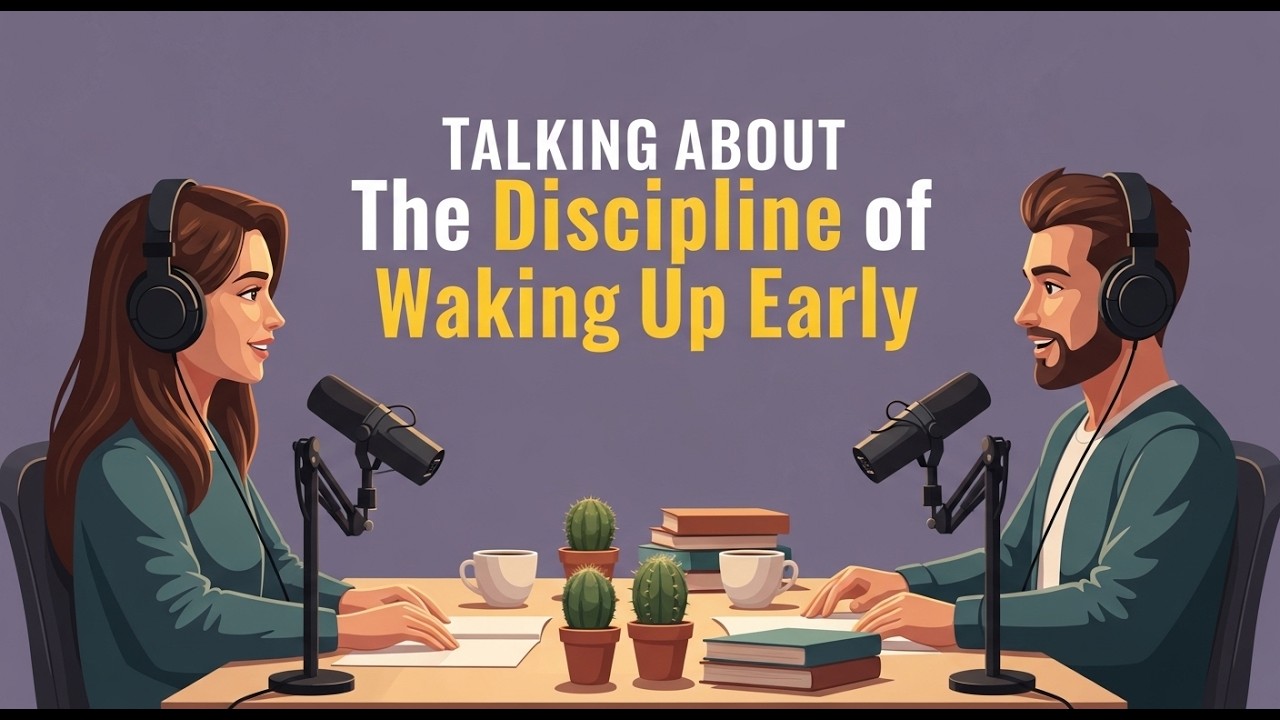 Talking About The Discipline of Waking Up Early in English| English Lexo Podcast