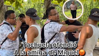 Miguel bien enojado le dio su merecido a Tachuela ¡Quien te da el derecho de molestar a Dania!😡