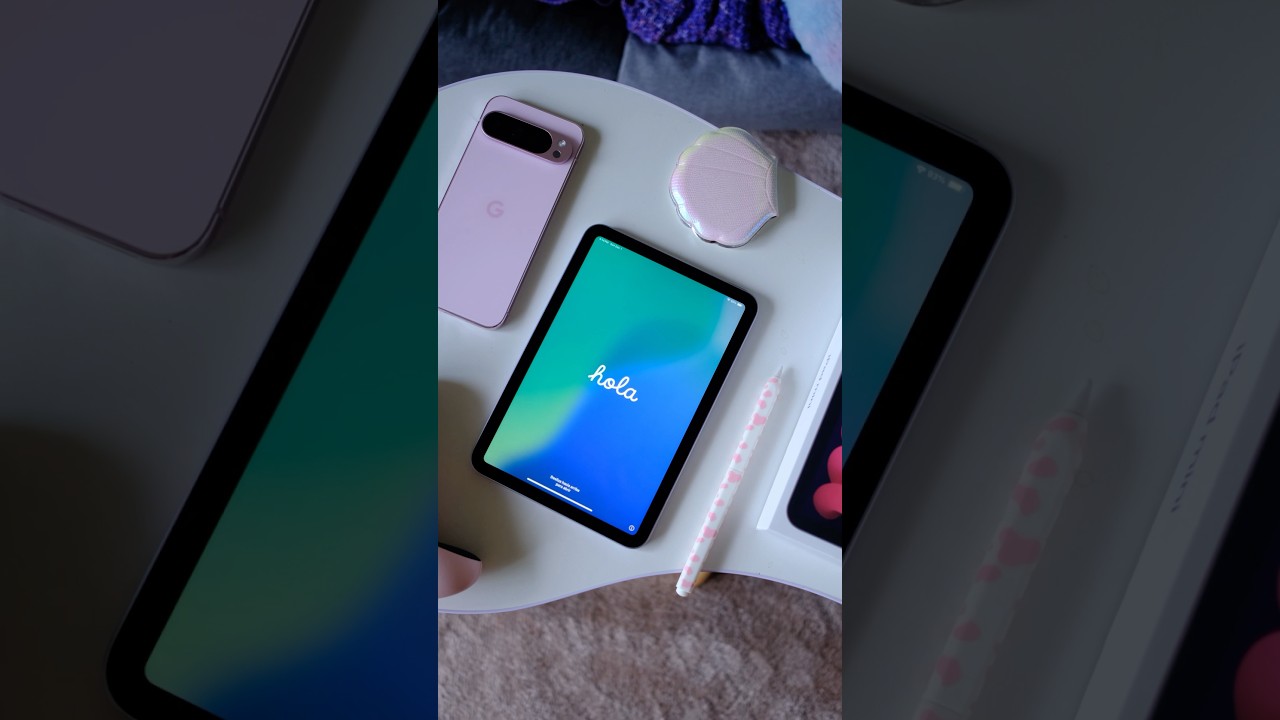 iPad mini 7 （第七世代）　Apple Pencil Pro アップル、第7世代「iPad mini」発表。Apple Intelligenceと